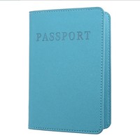 Étui Portefeuille Fin en Cuir PU pour Passeport et Cartes – Idéal Voyage