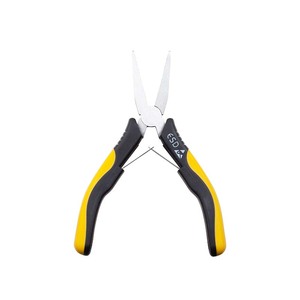 Mini ESD Alicates de punta plana de 130mm para herramientas manuales de mantenimiento de electricista y juego de herramientas de alicates - Product Image 3