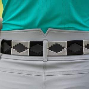 Ceinture en cuir de style argentin, finition de luxe extra premium, cuir véritable - Product Image 6