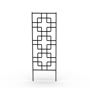 Iron Trellis Rectangle Shape Painted Surface Durable for Plant Backyards 6 Feet - Product Image 6