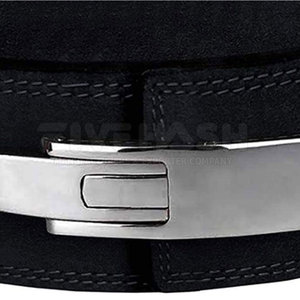 Ceinture de musculation en cuir pour haltérophilie, ceinture de maintien lombaire pour la musculation - Product Image 5