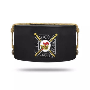 Gorra Masónica de la Alta Calidad con Corona del Arco Real, Gorra Triple Tau del Capítulo del Arco Real, Gorra de Miembro Masón del Arco Real, Sombrero de Corona Ceremonial - Product Image 4