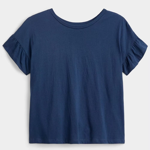 New Arrival Stylish Fashionable Streetwear High Quality Women's T-<b>shirt</b> 100% Cotton Casual Summer Crew Neck Short Sleeve - Product Image 2