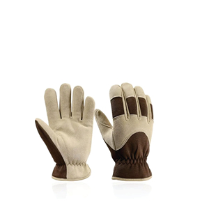 HOLY SIGNS INTERNATIONAL EN420 Certified HSI-0018 Leather Driver Safety Gloves Elastic Wristlet <b>Fire</b> Proof Anti-Impact (Level 1) - Product Image 1