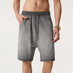 Pantalones Cortos Deportivos Casuales para Hombre, con Degradado de Color, Lavados, de Tela de Lona, Transpirables, de Secado Rápido, Personalizables, de Alta Calidad, del Fabricante - Product Image 1