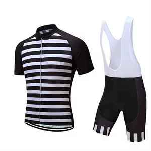 Hot Selling Breathable Quick Drying Fabric Lightweight 100% Polyester Custom Logo Unisex <b>Cycling</b> Uniform - Product Image 1