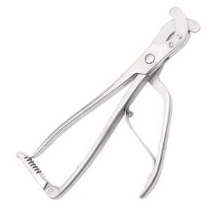 OEM Wholesale 33cm Primer Emasculator Ratchet Double Crush Veterinary Castration <b>Instrument</b> Heavy Duty Stainless Steel for Horse - Product Image 1