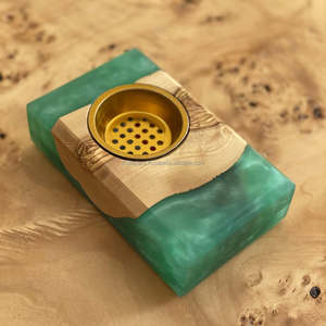 Elegant Handmade Natural <b>Wooden</b> Epoxy Oud Incense <b>Burner</b> <b>for</b> Home, Hotel, and Lounge Decor - Product Image 2