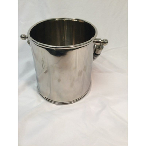 Premium Handcrafted Italian Pewter Ice Bucket With Ring Handles Luxury Metal <b>Wine</b> Chiller & Cooler For Hotel Bar And Home Decor - Product Image 5
