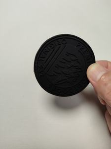 Patch en caoutchouc PVC gaufré personnalisé de haute qualité, badge logo 3D en silicone, patch adhésif thermocollant pour vêtements, sacs, chapeaux, chaussures - Product Image 4
