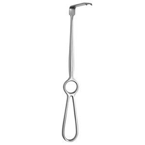 Retractor Quirúrgico Kocher de Acero Inoxidable Premium con Mango de Anillo y Ángulo Recto para Tejidos, Fabricante de Pakistán - Product Image 1