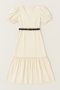 Fabricante de ropa en Vietnam OEM ODM Vestido tejido para mujer Ropa de mujer Ropa personalizada Tela personalizada Ropa al por mayor - Product Image 2