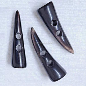 Accessoires de mode indiens exquis Jeans Boutons Vêtements Décorations Vêtements Corne Vêtements - Product Image 4