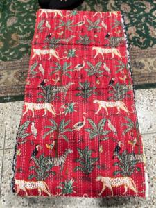Premium Cotton Handmade Kantha Quilt Bedcover Crafted for Everyday <b>Comfort</b> Elegant Interiors and Decorative Home Styling - Product Image 3