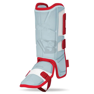 Espinilleras de Cuero Transpirable Hechas a Mano con Logotipo Personalizado Impreso, Modelo de Protección Profesional para Adultos, de Pakistán, para Entrenamiento de MMA - Product Image 5