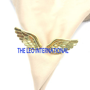 Nouvelle collection de vaisselle d'hôtel au design moderne, anneaux de serviette de forme arrondie, décoration de table à manger - Product Image 2