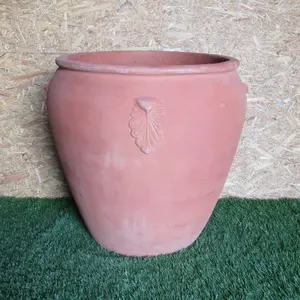 [Ecova Decor] urne giganti in TERRACOTTA-vasi di fiori in TERRACOTTA-vaso per piante da giardino grande-fornitore di ceramiche in argilla rossa VIETNAM