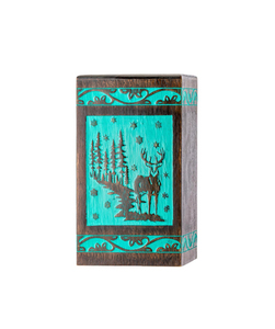 โกศไม้ทำมือสไตล์อเมริกันสำหรับเผาศพ โกศศพสำหรับผู้ใหญ่ชายหญิงแบบทันสมัย ขายส่ง - Product Image 1