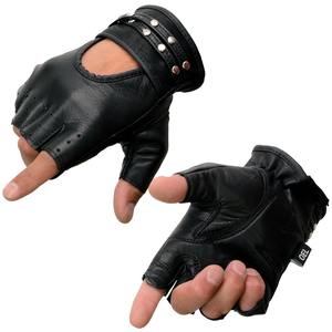 Guantes de Cuero Negro Vintage de Alta Calidad al por Mayor, Unisex, para Conducir y Gimnasio, de Cuero Genuino Suave, Ajuste de Alto Rendimiento - Product Image 1