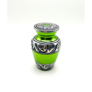 <b>keepsake</b> urn small cremation urn <b>for</b> <b>ashes</b> memorial remembrance piece with elegant finish secure lid timeless memory holder - Product Image 2