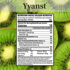 Poudre de kiwi biologique de haute qualité, marque privée, antioxydant, complément alimentaire naturel pour renforcer l'immunité, boisson en poudre. - Product Image 2