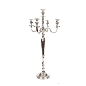Candélabres décoratifs de mariage de qualité supérieure, design unique, grande taille, couleur or, à bon prix, provenant d'un fabricant indien. - Product Image 6