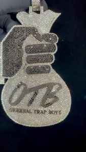 Pendentif Sac d'Argent Personnalisé avec Logo, Énorme Pendentif Hip Hop Iced Out en Argent Sterling 925, Bijoux Bling en Moissanite VVS, Sac d'Argent Porte-Bonheur - Product Image 6