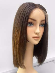 Peluca de pelo liso de hueso, 100% cabello humano sin procesar, 3 paquetes para hacer peluca para mujeres negras, sin mezcla, alta calidad, trama Genius - Product Image 3