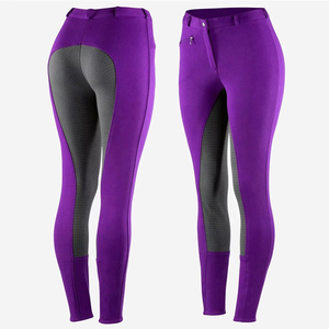 Leggings d'équitation personnalisés de haute qualité pour femmes Jodphurs Culottes d'équitation pour femmes Culotte de compression équestre à taille haute - Product Image 6