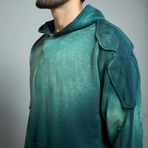 Sudadera con capucha estilo vintage para hombre, nuevo diseño, gruesa, cálida, de forro polar, holgada, para moda y uso casual. - Product Image 5