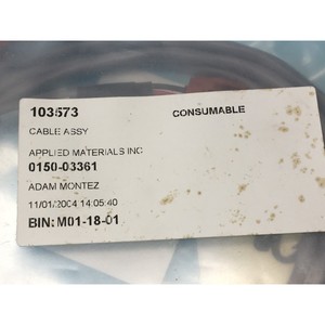 AMAT 0150-03361 Cable de Extensión, EMO - Equipo y Piezas de Semiconductores de Confianza de Global Legacy - Product Image 6