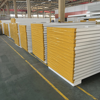 Panneau sandwich de toiture en mousse EPS isolée de 50 mm, imperméable, pour murs extérieurs industriels, entrepôts, appartements