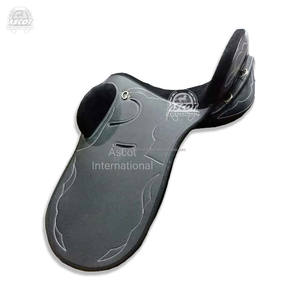 Sillas de montar de doma en stock sintéticas más vendidas disponibles en todos los colores para montar a caballo, equipo de sillín inglés al por mayor - Product Image 3