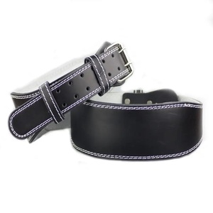 Cowhide Foldable Weightlifting <b>Belt</b> Basic Protection Breathable Eco-Friendly Waterproof Windproof for Unisex Workout Fitness - Product Image 2