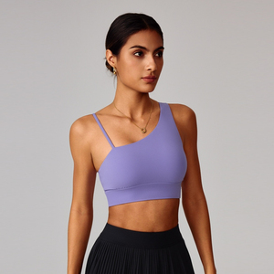 High Support Seamless Women Sports <b>Bra</b> Comfortable <b>Stretch</b> Fabric Activewear Running Fitness Gym Training Top - Product Image 2