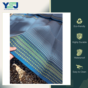 Premium Quality Bulk Supply Easy to Clean and Corrosion Resistant Outdoor Carpets Foldable 100% Polypropylene Plastic Goza <b>Mat</b> - Product Image 3