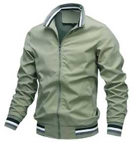 Custom Logo Design OEM Service 2026 Wholesale Customize Plus Size Men's Bomber <b>Jacket</b> Microfleece Waterproof Comfortable - Product Image 3