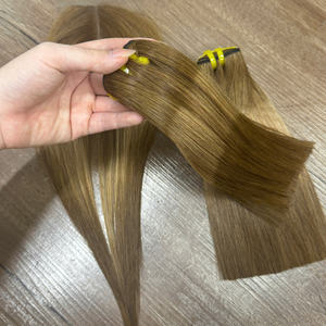 Mejor Combo Tres Tonos Color Humano Vietnamita Color Natural Precio de Fábrica Extensiones de Cabello Hueso Cabello Liso - Product Image 3