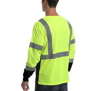 Lightweight <b>Waterproof</b> Polyester Safety Shirts for Construction Sites Maintenance Teams and Daily Industrial <b>Work</b> Activities - Product Image 2