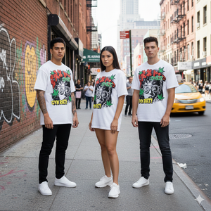 Camiseta de algodón vintage para hombre OEM ODM, impresión gráfica personalizada, venta al por mayor, camiseta con estampado gráfico personalizado para hombre - Product Image 5