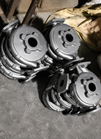 Pièces moulées sur mesure pour pompes OEM, moulage par investissement au sol de silice, boîtiers de pompes à fluides en ligne, carter volute en acier inoxydable