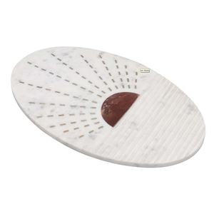 Produit de cuisine Planche à découper en marbre Planche à découper Bois écologique Meilleure qualité Artisanat indien Rectangle personnalisé - Product Image 4