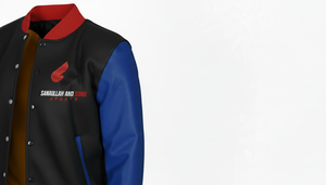 Chaqueta Bomber Personalizada, Estilo Vintage, Unisex, Mezcla de Viscosa/Poliéster, Casual, con Botones, Bloques de Color, Impermeable, Ligera, al por Mayor - Product Image 6