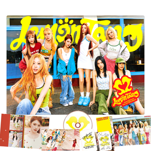 Hearts2Hearts Lemon Tang 2º Mini Álbum [Versión Lemon Sun] Photobook y CD, Photocard, Photocard de Grupo, Póster Plegable, Postal, K-Pop - Product Image 3