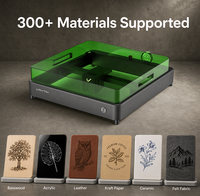 Máquina de Grabado Láser de Escritorio de 20W, Económica, Corta Madera Delgada, Graba Más de 300 Materiales, Ideal para Pequeñas Empresas y Aficionados