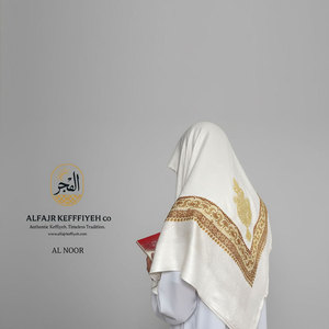 Service OEM, Dernier Style, Shemagh Musulman Cachemiri Doré, Haute Qualité, Sur Mesure, Quantité en Gros, Léger - Product Image 1