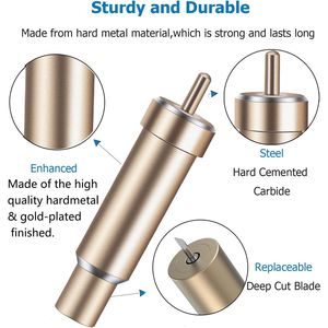 Juego de 5 Cuchillas de Punta Fina de Primera Calidad, Ligeras y de Peso Medio, Compatibles con las Máquinas de Corte Explore Air Expression - Product Image 2