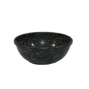 <b>Small</b> Rustic Black <b>Candle</b> Bowl for <b>Candle</b> Making Best Selling Metal Iron <b>Candle</b> Bowl High Quality - Product Image 1