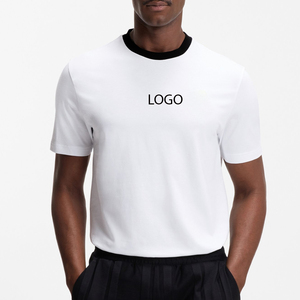 T-shirt d'été pour homme avec service OEM à prix d'usine, design ample, coupe confortable et décontractée, respirant - Product Image 1