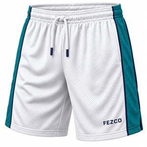Shorts en maille pour hommes, motif uni décontracté, taille adulte, nouvelle arrivée en gros, logo personnalisé OEM, prix bas, dernier style - Product Image 2